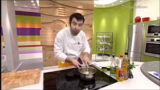 Cocina con Bruno Oteiza Ventresca de verdel con fideos encebollados [upl. by Quartana227]