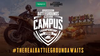 PUBG Mobile  Oppo F9 Pro Campus Championship India 2018  Grand Finals  Hindi [upl. by Ashlen]