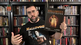 Halloween Illustrated Hardcover Novelization Book Unboxing Curtis Richards John Carpenter Horror [upl. by Crotty645]