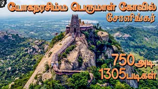 🤩Exploring Arulmigu Sri Yoga Narasimha Swamy Temple Sholinghur 🕉️✨  Spiritual Journey ff [upl. by Tacklind]