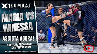 Vanessa vs Maria Eduarda  X1 Kombat 14 [upl. by Aliek246]