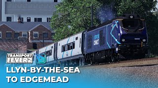 LlynbytheSea to Edgemead Cab Ride SCR in Transport Fever 2 [upl. by Audre175]