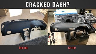 180sx Cracked Dashboard Repair [upl. by Ahsema]