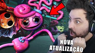 JOGANDO a NOVA ATUALIZAÇÃO GIGANTE de POPPY PLAYTIME 2 FINALMENTE NOVOS SEGREDO  Poppy Playtime 2 [upl. by Aehsat]