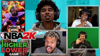 EXTREME Higher or Lower NBA 2K22 Challenge ft Troydan Agent 00 amp Zack [upl. by Tom418]