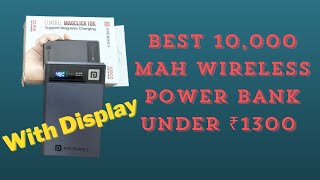 Unboxing and Review 10k mAh Portronics MagSafe Wireless Powerbank Is It Worth Your Money in Hindi [upl. by Ellimahs352]