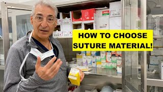 Different Kinds of SUTURES and How to Choose the Right One [upl. by Mischa983]