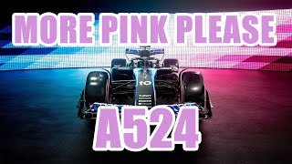 2024 Alpine Launch A524 Master Move by Mick Schumacher [upl. by Deenya]