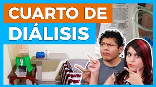 CUARTO de DIÁLISIS EN CASA 😃🏡 ¿CÓMO HACER UN CUARTO PARA DIÁLISIS 🤔 Junica IRC [upl. by Osbourne]