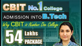 CBIT College  Highest Salary package NIRF Ranking Infrastructure Placements  Know more details [upl. by Killarney]