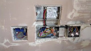 Top Job Redundant And Oversize Retrofit Sockets Plasterboard Repairs [upl. by Eedahs]