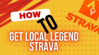 How to get local legend in Strava Simple 2024 [upl. by Wolliw]