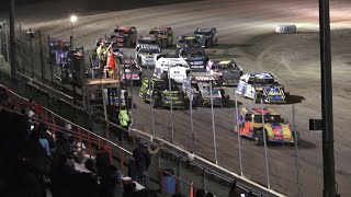 IMCA AFeature at I96 Speedway Michigan on 04292022 [upl. by Aehsel]