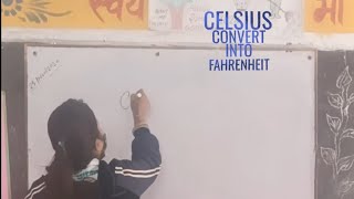 Celsius convert into Fahrenheit video [upl. by Alimat]