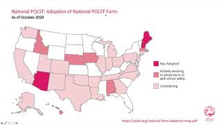 How We Adopted and Are Using the National POLST Form [upl. by Ardnuek602]