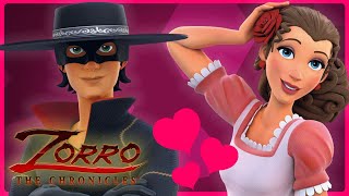 Zorro salva il suo amore Carmen  Compilation San Valentino 2024  ZORRO Il Eroe Mascherato [upl. by Wolk]