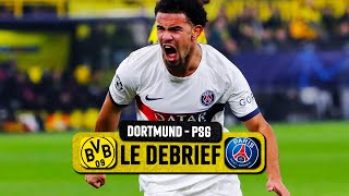 🏆 Le PSG sauvé et qualifié par ZaïreEmery face à Dortmund [upl. by Marrilee]