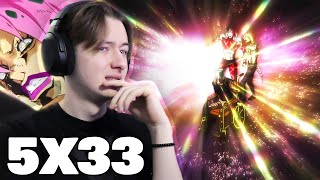 ENTERS DIAVOLO  JJBA Part 5 Episode 33 Reaction [upl. by Brook]