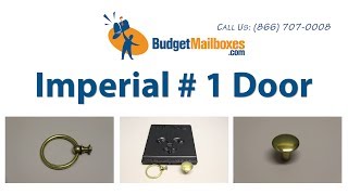 Budget Mailboxes  Imperial  1 Door [upl. by Sholley167]