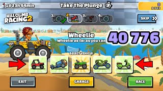 Hill Climb Racing 2 – 40776 42374 points in TAKE THE PLUNGE Team Event [upl. by Issej]