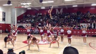 CK McClatchy Cheer 2015 [upl. by Worlock342]