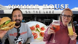 NEW Restaurant Opens At Disney Springs  Summer House On The Lake Dining Review In The Top 3 Now [upl. by Noira]