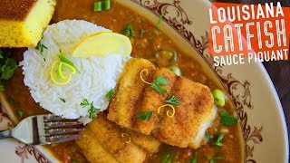 LOUISIANA FRIED CATFISH SAUCE PIQUANT [upl. by Trabue857]