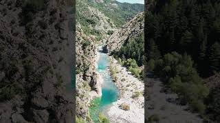 Fishing River Ara in the Spanish Pyrenees  Drone Footage fishing river spain pyrenees outdoors [upl. by Llertnom]