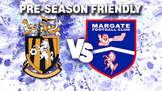 HIGHLIGHTS  PRESEASON 2024 7  Folkestone Invicta FC v Margate FC A  27th July 2024 [upl. by Aniras53]