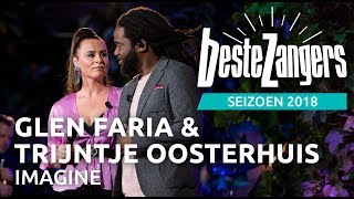 Glen Faria amp Trijntje Oosterhuis  Imagine  Beste Zangers 2018 [upl. by Adnovay91]