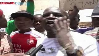 Chaos in Busia as Supporters demonstrate against current governor [upl. by Zurciram]