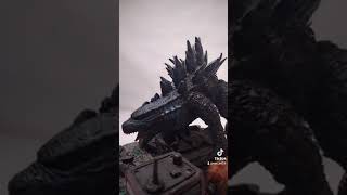 GODZILLA de plastilina shorts godzilla clay youtube [upl. by Nrek]