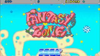 Fantasy Zone Music Victory Way Ending and High Score [upl. by Dedie]