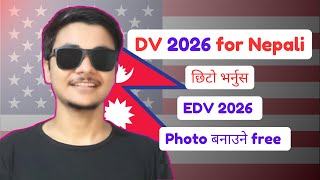 How To Apply Dv Lottery 2026  DV Lottery 2026 Application Form Online  DV 2026 from Nepal [upl. by Gnal775]