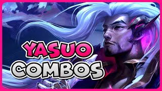 YASUO COMBO GUIDE  How to Play Yasuo Season 13  Bav Bros [upl. by Nedearb22]