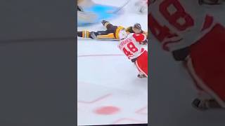 Red Wings RW Jon Berggren 🥅1🏒WristShot Goal [upl. by Ardnad]