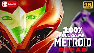 Metroid Dread  FULL GAME  100 WALKTHROUGH  No Commentary [upl. by Nadabus]