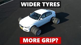 Do wider tyres give you more grip The differences between tyre widths tested and explained [upl. by Adiv932]