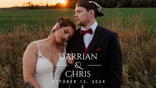 Darrian  Chris  Wedding Highlight Video  Central Minnesota Wedding Videography [upl. by Suiraj]