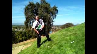 How to Play an Uphill Pitch Shot [upl. by Naihr]