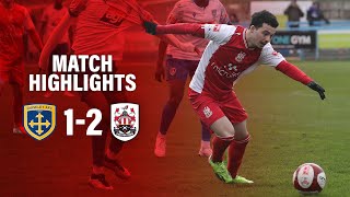 MATCH HIGHLIGHTS  Guiseley AFC 12 Ilkeston Town [upl. by Shem]