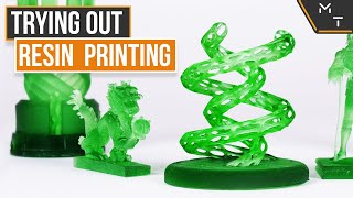 Trying 3D Resin Printing For The First Time [upl. by Seftton]