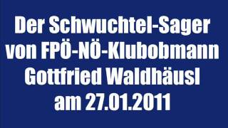 SchwuchtelSager von FPÖKlubobmann Gottfried Waldhäusl [upl. by Hurlow]