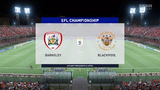 Barnsley vs Blackpool  EFL Championship 2122  26th April 2022  HD Gameplay [upl. by Cristy]