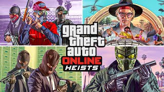 GTA 5 Online  All Heists Walkthrough Gameplay No Commentary [upl. by Pamela]