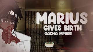 Marius gives birth Gacha mpreg  gacha birth boy [upl. by Witte519]