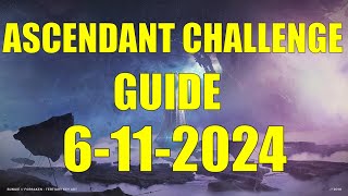 Destiny 2  Ascendant Challenge Guide and Location 6112024 [upl. by Hidie]