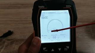 COMO UTILIZAR MANOMETRO DIGITAL TESTO 550S [upl. by Sdlonyer]