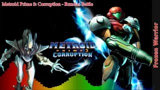 Metroid Remix  Frozen Warrior Rundas Battle [upl. by Ahseyt]