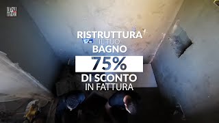 Ristrutturazione Bagno al 75 di Sconto  Offerta Scaduta [upl. by Daggett987]